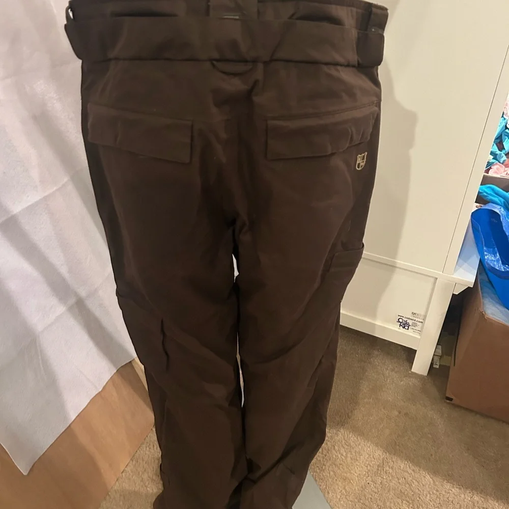 Men's Brown Burton snowboarding Pants - Picture 8 of 12